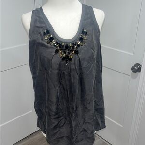 MICHAEL Michael Kors gray Sleeveless Top
